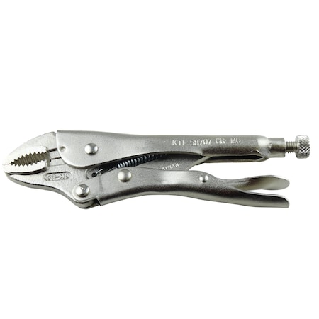 K-Tool International 7 in Curved-Jaw Locking Pliers KTI-58707
